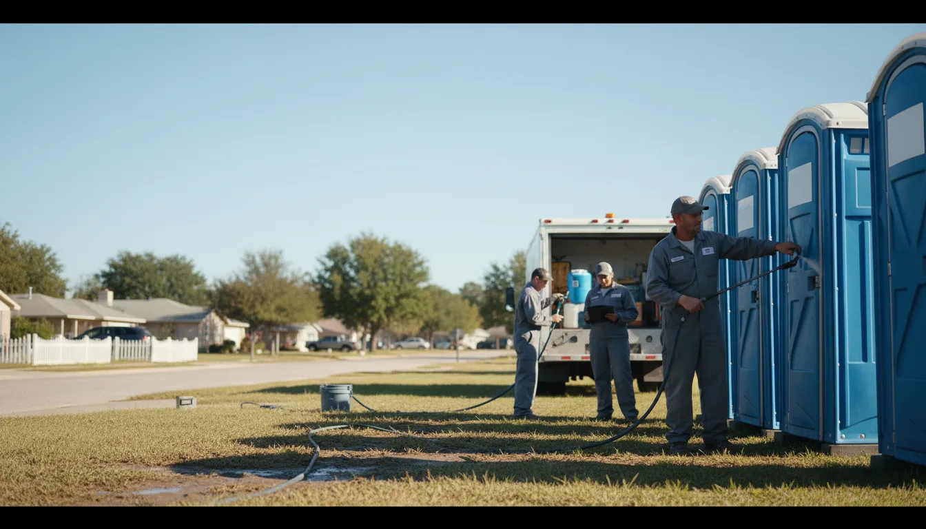 Long-Term Portable Toilet Rental in Custar, OH near me